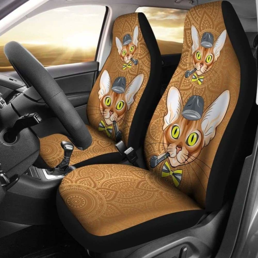 Premium Abyssinian Car Seat Covers - Universal Fit for Most Vehicles (220-112428) - Protect & Style Your Car Interior for Daily Commute & Road Trips