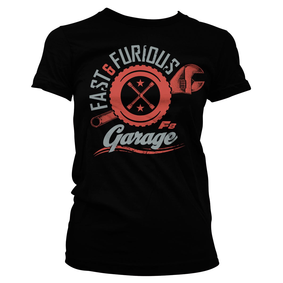 Fast & Furious Officially Licensed Women's T-Shirt - Stylish Movie Fan Apparel for Casual Wear, Cosplay & Car Enthusiast Outfits