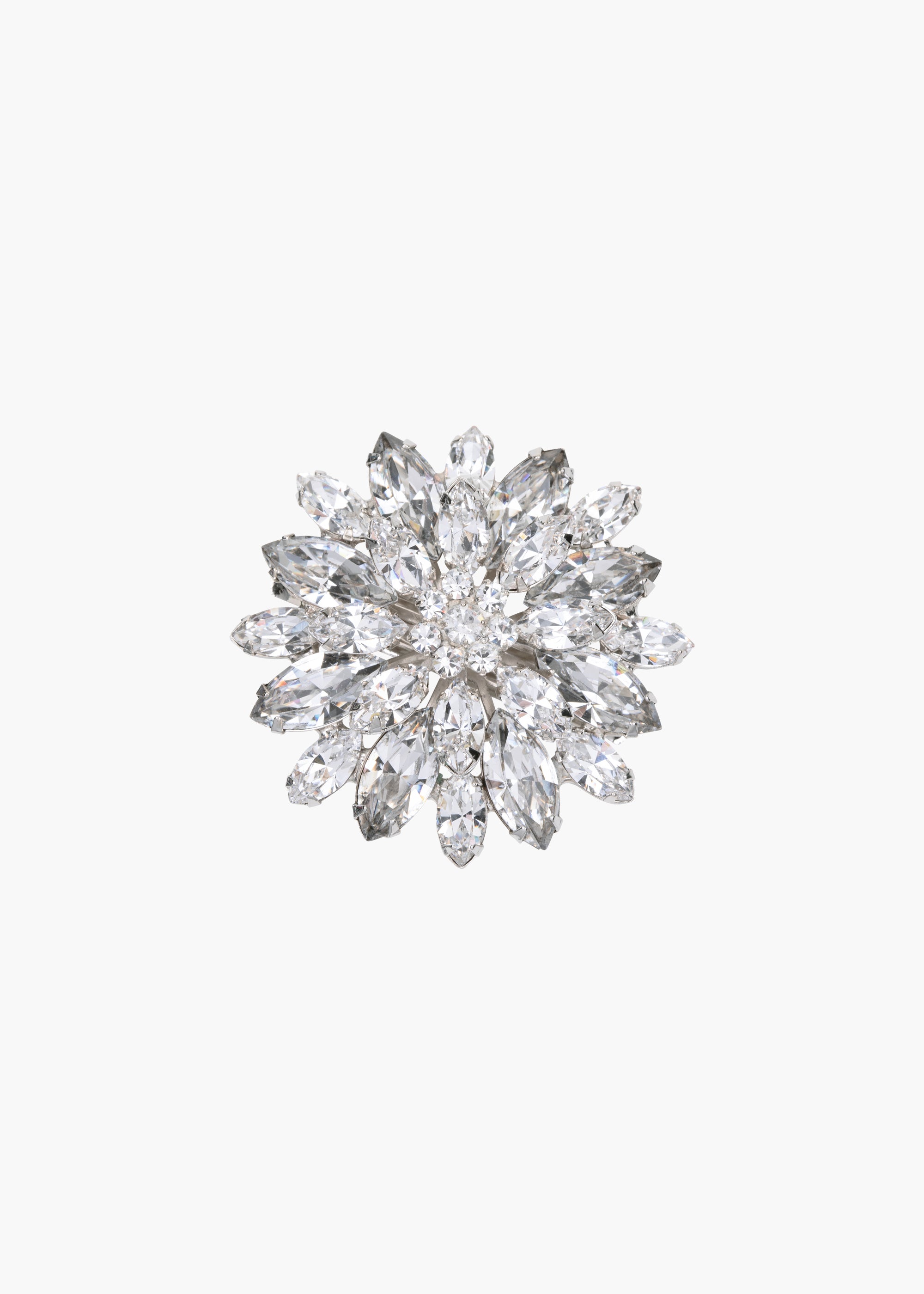 Rylan Barrette Crystal Hair Clip - Elegant Rhinestone Barrettes for Women & Girls - Perfect for Weddings, Parties & Everyday Styling