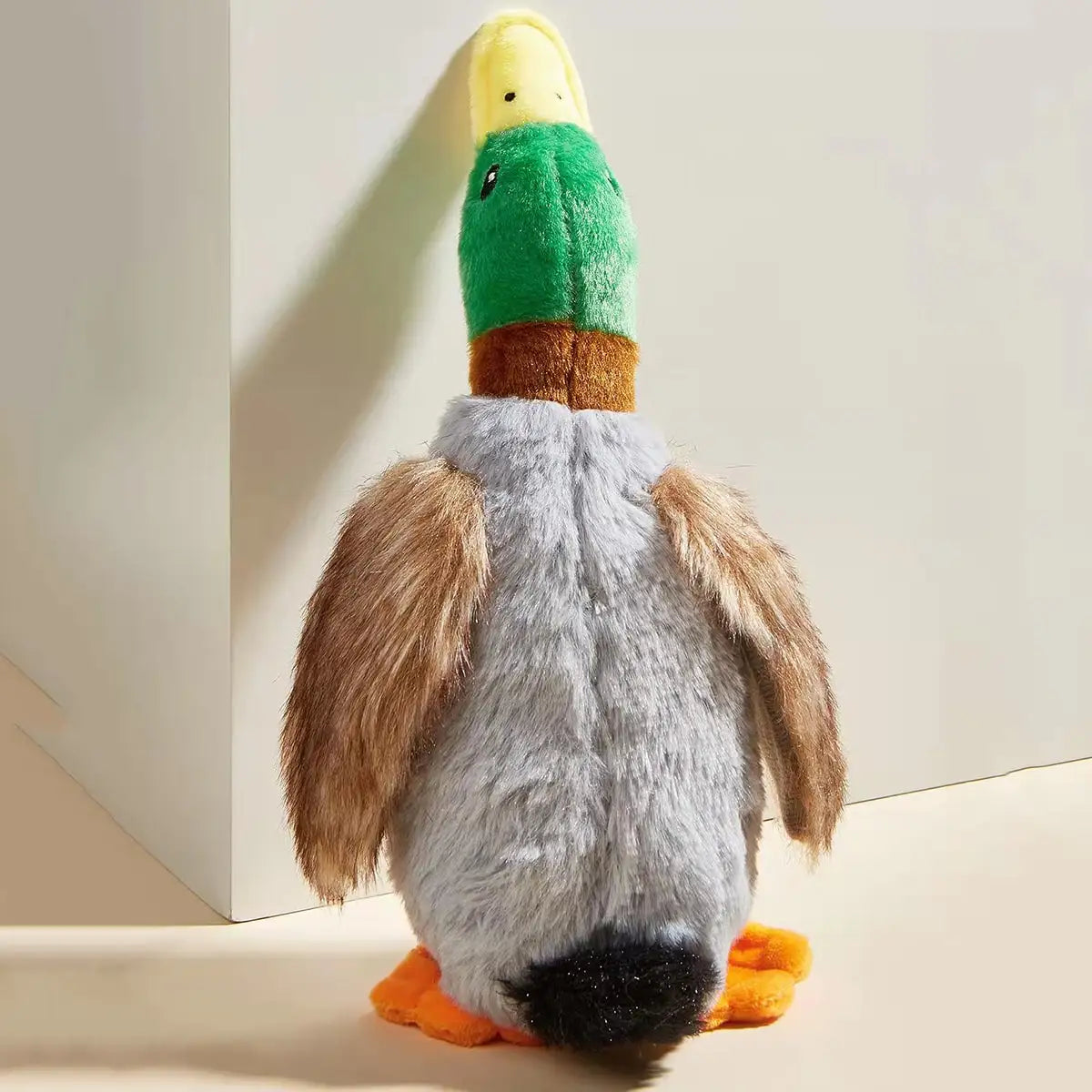 Cute Duck-Shaped Dog Plush Toy - Soft Stuffed Animal for Kids, Pets & Home Decor | Perfect for Cuddling, Gifts & Nursery Decorations