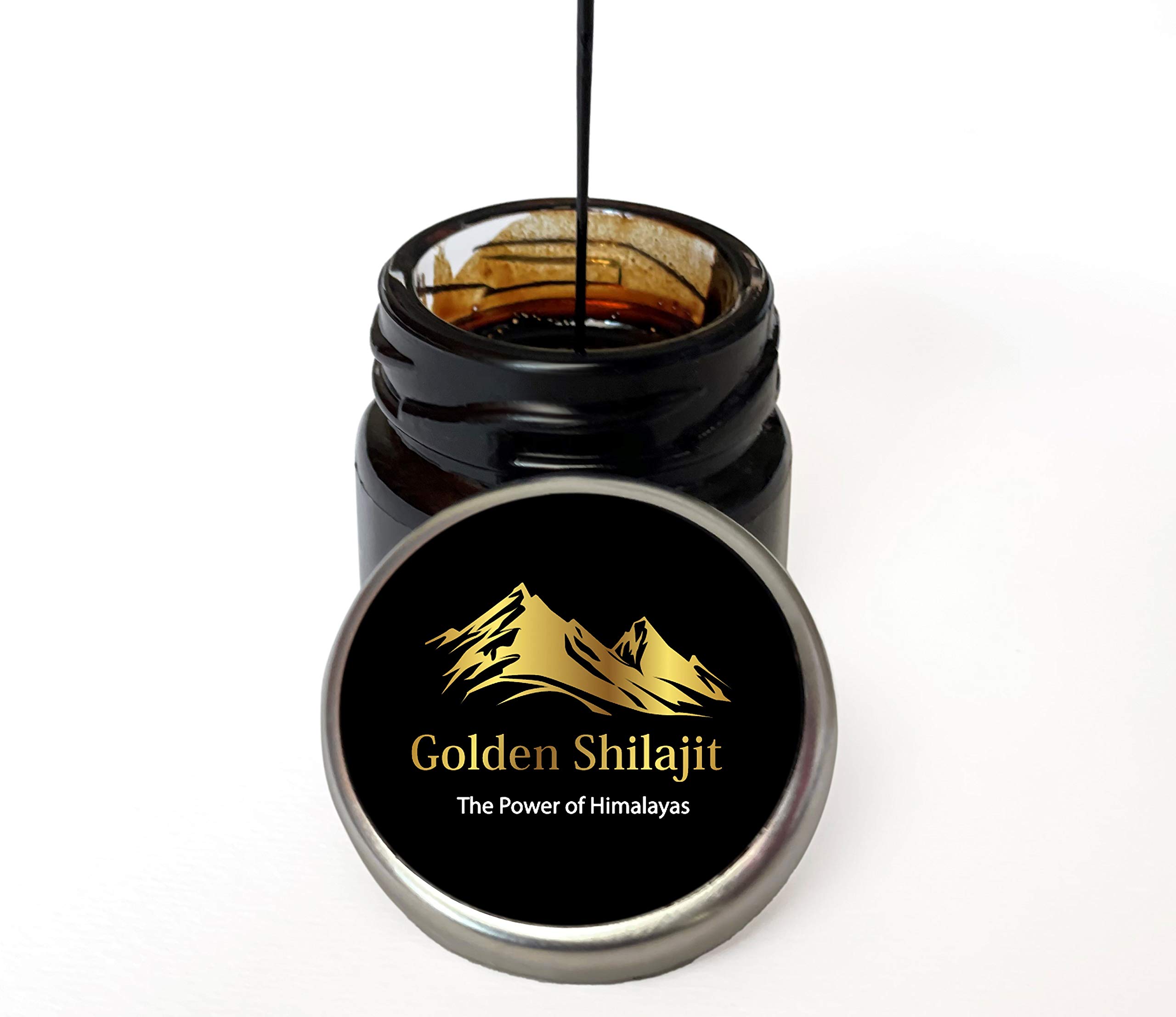 Premium Plant-Based Simply Pure Shilajit - Gold Quality with Fulvic & Humic Acid (60 Capsules) - Natural Energy Booster for Athletes & Wellness Enthusiasts