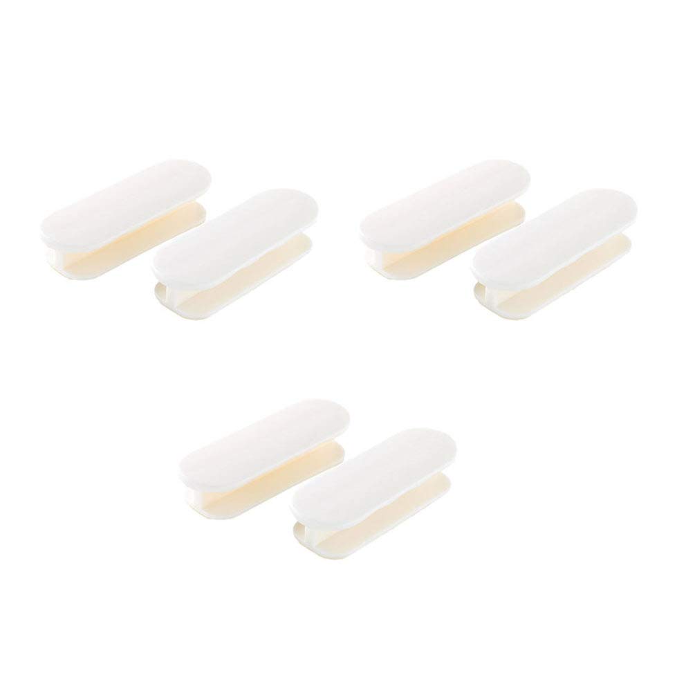 **Cabilock 6-Pack Self-Adhesive Drawer Knobs - No Drill Cabinet Handles, Easy Install Sticker Pulls for Dressers, Cabinets, Windows & Doors - Perfect for Home, Office & DIY Projects**