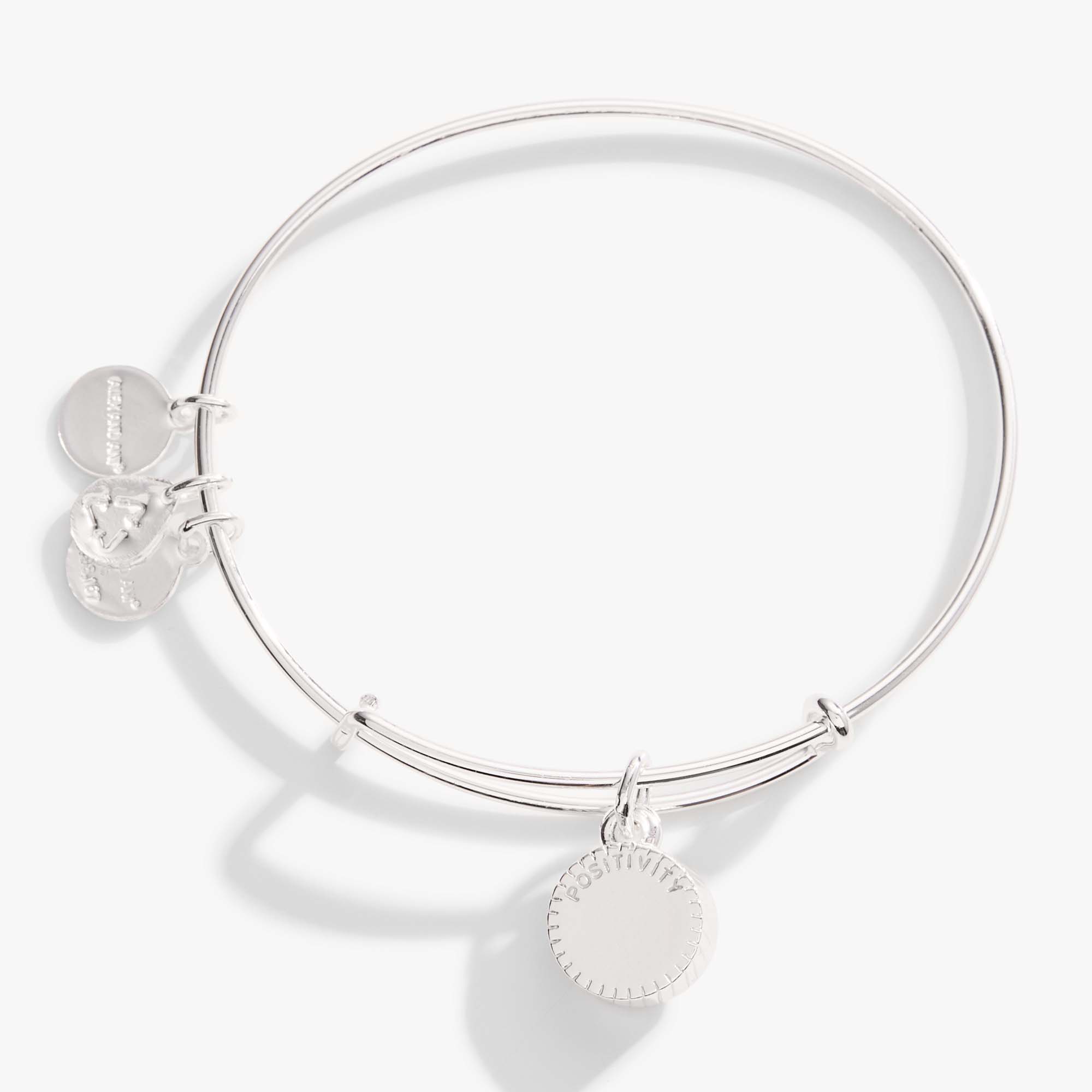 August Birthstone Peridot Charm Bangle - Elegant Sterling Silver Jewelry Gift for Women | Perfect for Birthday, Anniversary & Everyday Wear