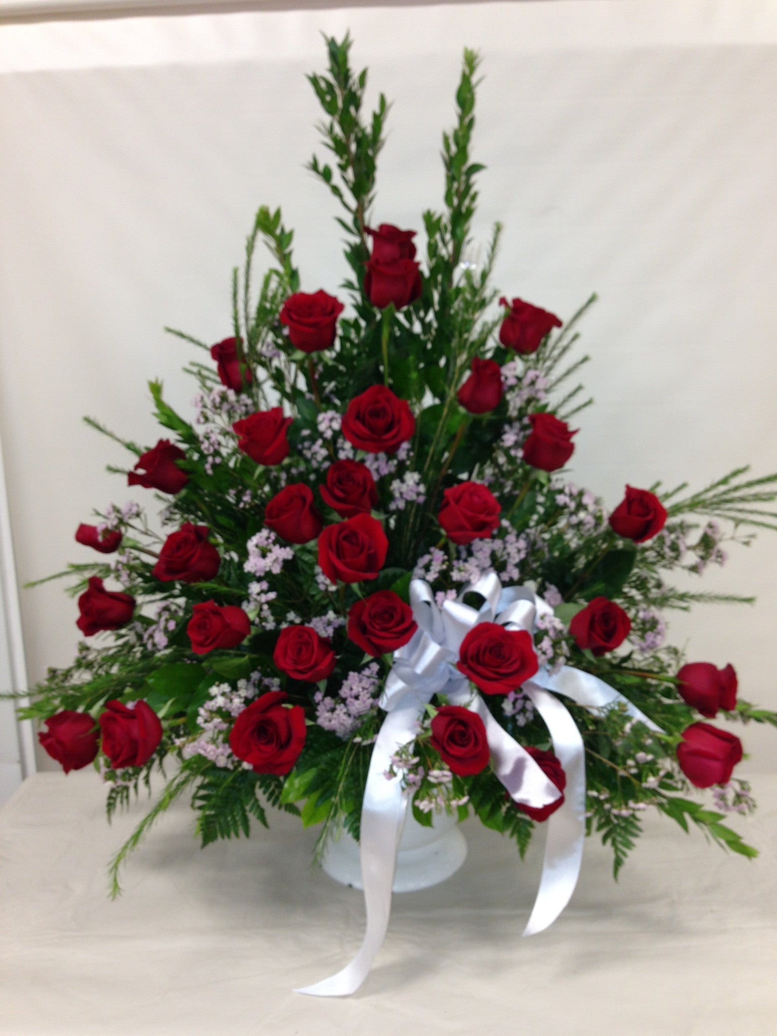 Beautiful Traditional All Rose Bouquet - Fresh Roses for Weddings, Anniversaries & Romantic Gifts