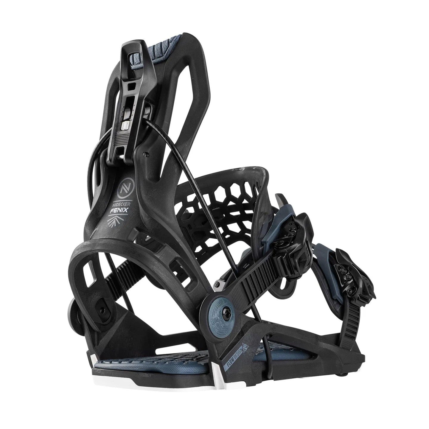 **Flow Fenix Snowboard Bindings 2025 - Adjustable & Responsive for All-Mountain Riding - Perfect for Freestyle, Powder & Park Performance**
