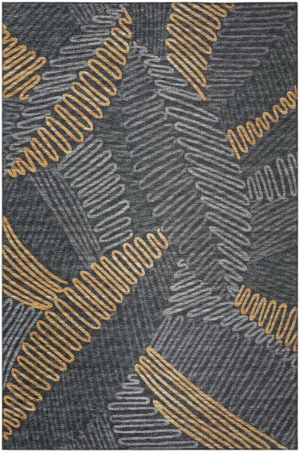 Addison Rugs Yuma AYU41 Gray 8' x 10' Area Rug - Soft Modern Indoor Carpet for Living Room, Bedroom & Office Decor