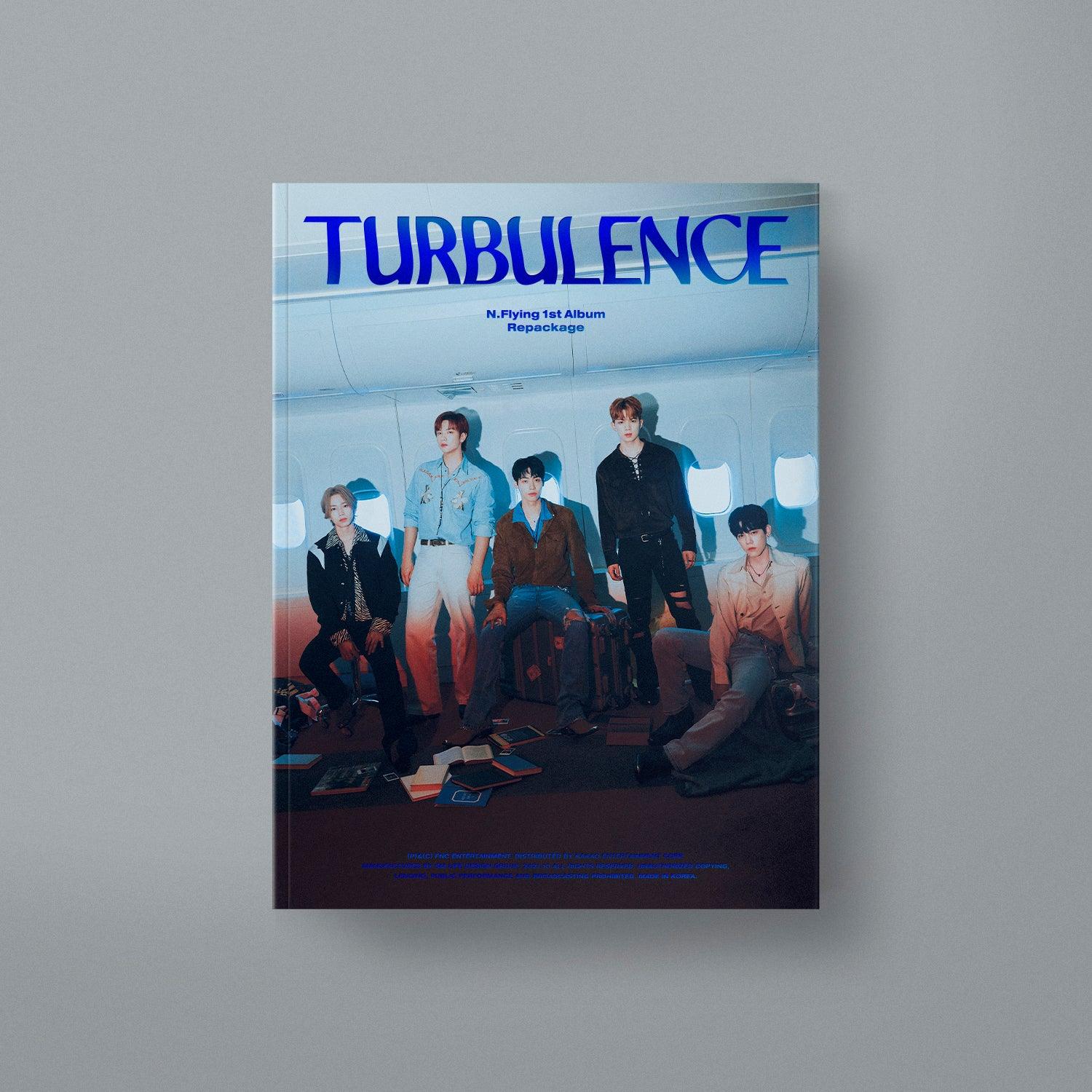 N.FLYING 1st Album Repackage 'TURBULENCE' - K-Pop Music CD with Photobook | Perfect for K-Pop Collectors & Fans | Great Gift for Music Lovers | Enjoy at Home, Parties & K-Pop Events