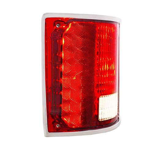 Sequential LED Tail Lights with Trim & Flasher for 1973-87 Chevy/GMC Trucks | Durable & Bright Brake Lights for Classic Pickup Trucks | Perfect for Restoration & Night Driving Safety