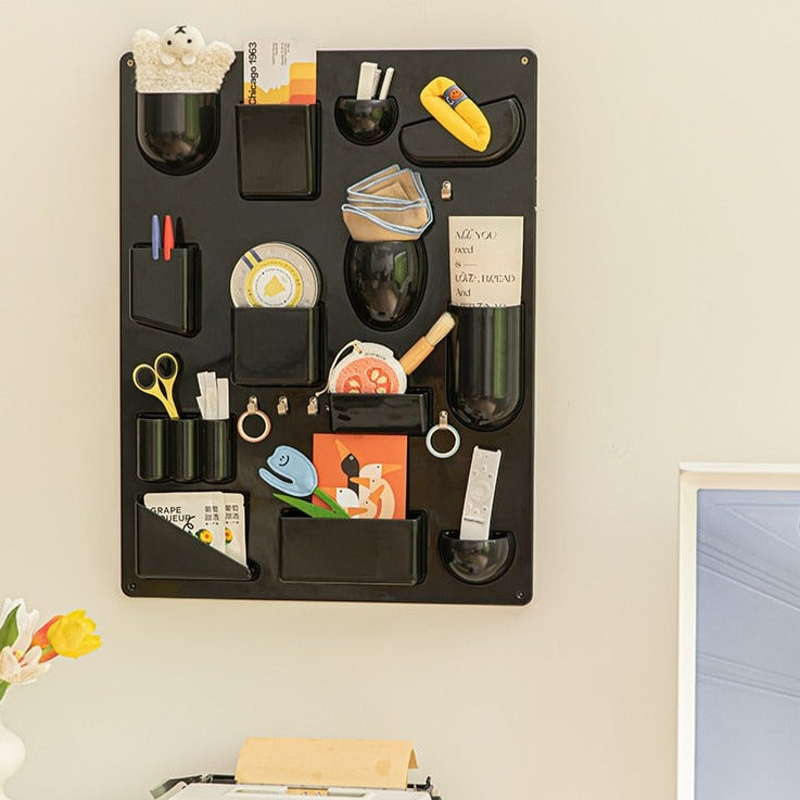 Space-Saving Wall Storage Rack - Heavy Duty Organizer for Home & Office - Perfect for Kitchen, Bathroom, Garage & Closet Organization