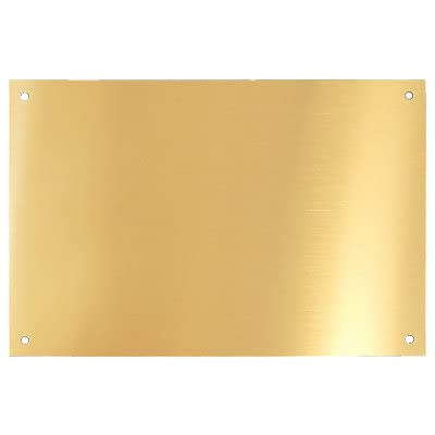 Custom Engraved Brass Memorial Plaques & Personalized Trophy Name Plates - 8