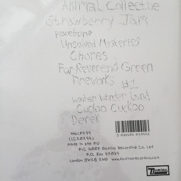 Animal Collective - Strawberry Jam (2xLP) Vinyl Record - Near Mint (NM/M) Condition - Perfect for Music Collectors & Vinyl Enthusiasts