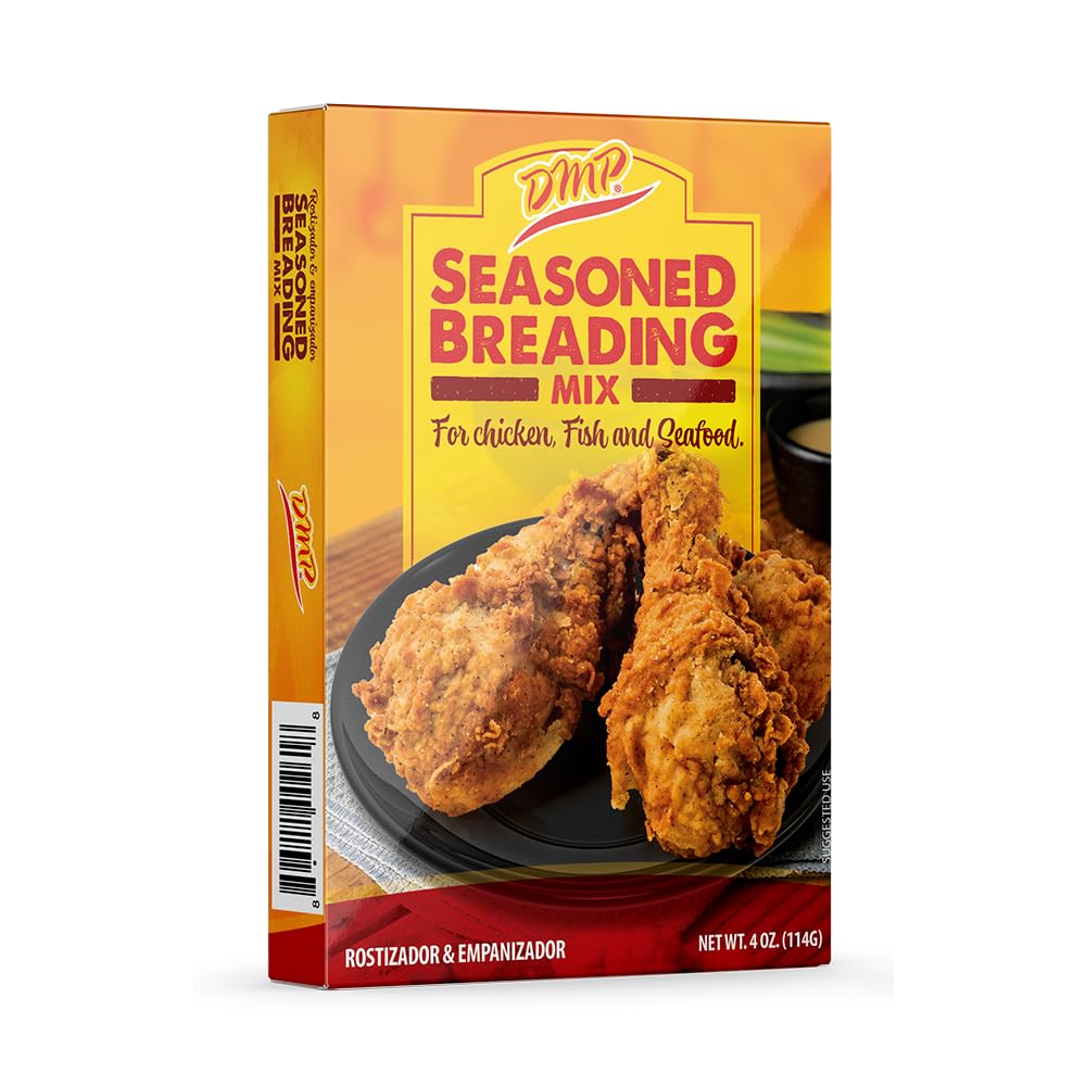 De Mi Pais Seasoned Bread Crumbs 4oz (Pack of 12) - Authentic Latin American Empanizador Condimentado for Cooking & Baking - Perfect for Breaded Chicken, Fish, and Meat Dishes
