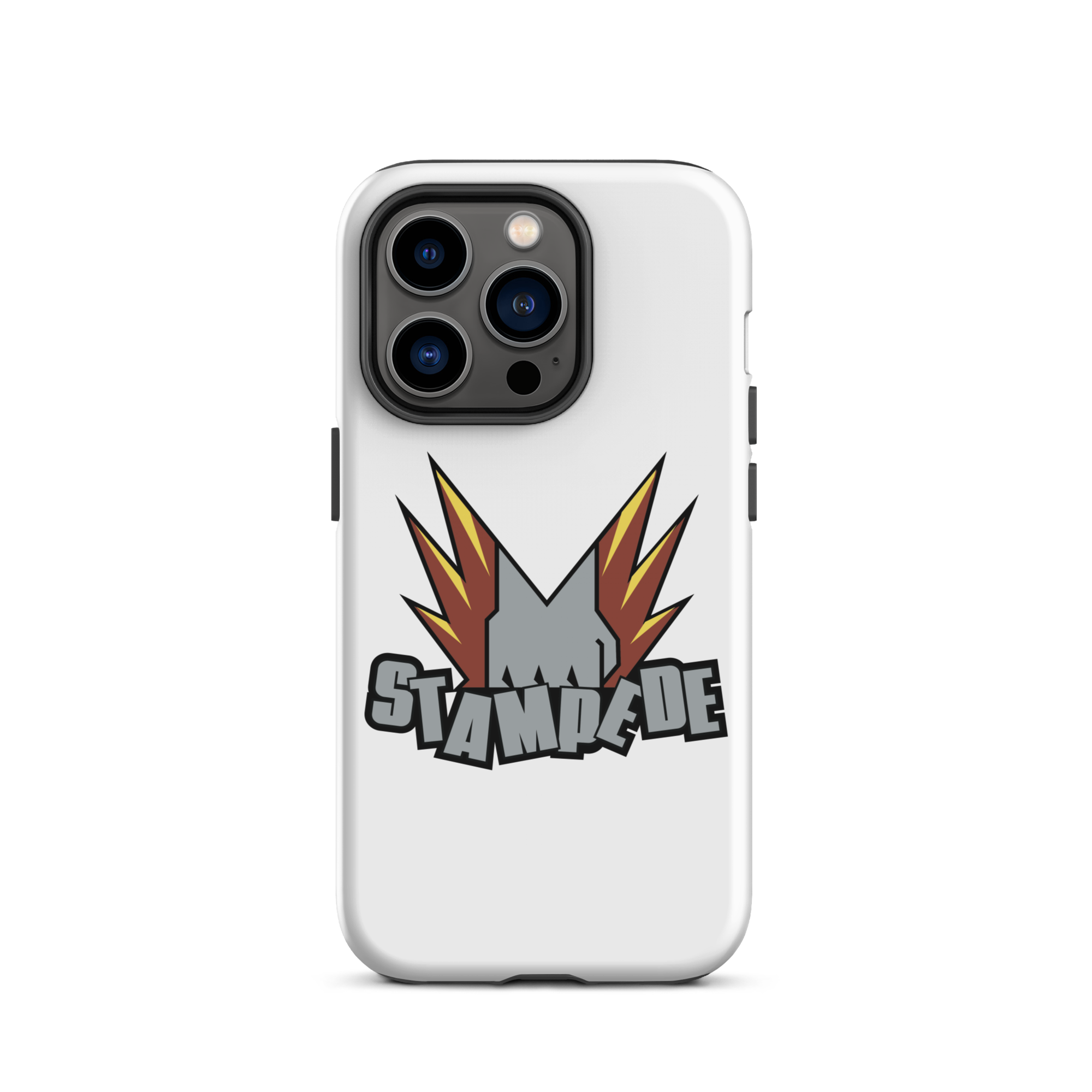 Zoo Jitsu Fighters Stampede Durable Shockproof iPhone Case - Perfect for Outdoor Adventures & Extreme Sports Protection