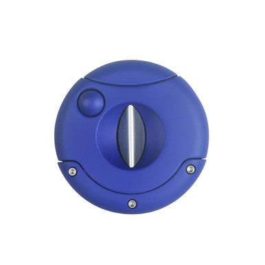 Premium Visol V Sphere Blue Cigar Cutter - Sharp Stainless Steel Blade for Perfect Cut | Ideal for Cigar Enthusiasts & Gifts