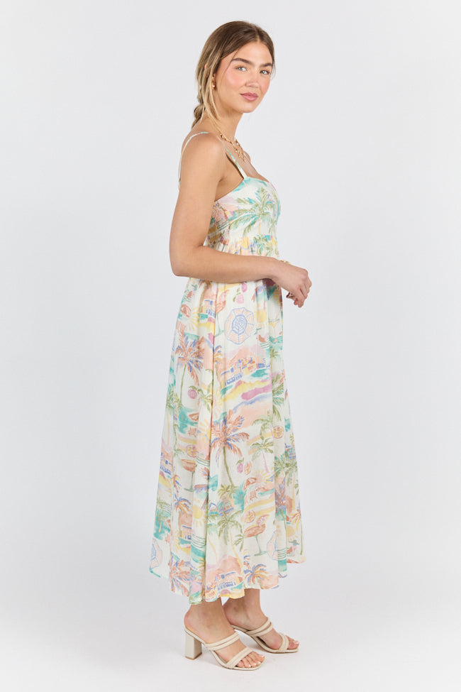 Stylish Floral Printed Maxi Dress for Women - Perfect for Beach Vacation, Summer Outfits & Boho Chic Style | Lightweight & Comfortable