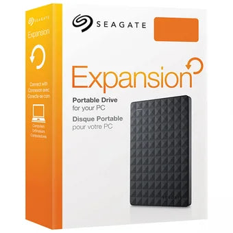 Seagate Expansion 2TB Portable External Hard Drive HDD - USB 3.0 for PC, Mac, Xbox & PS4 - Perfect for Data Backup, Gaming & Media Storage