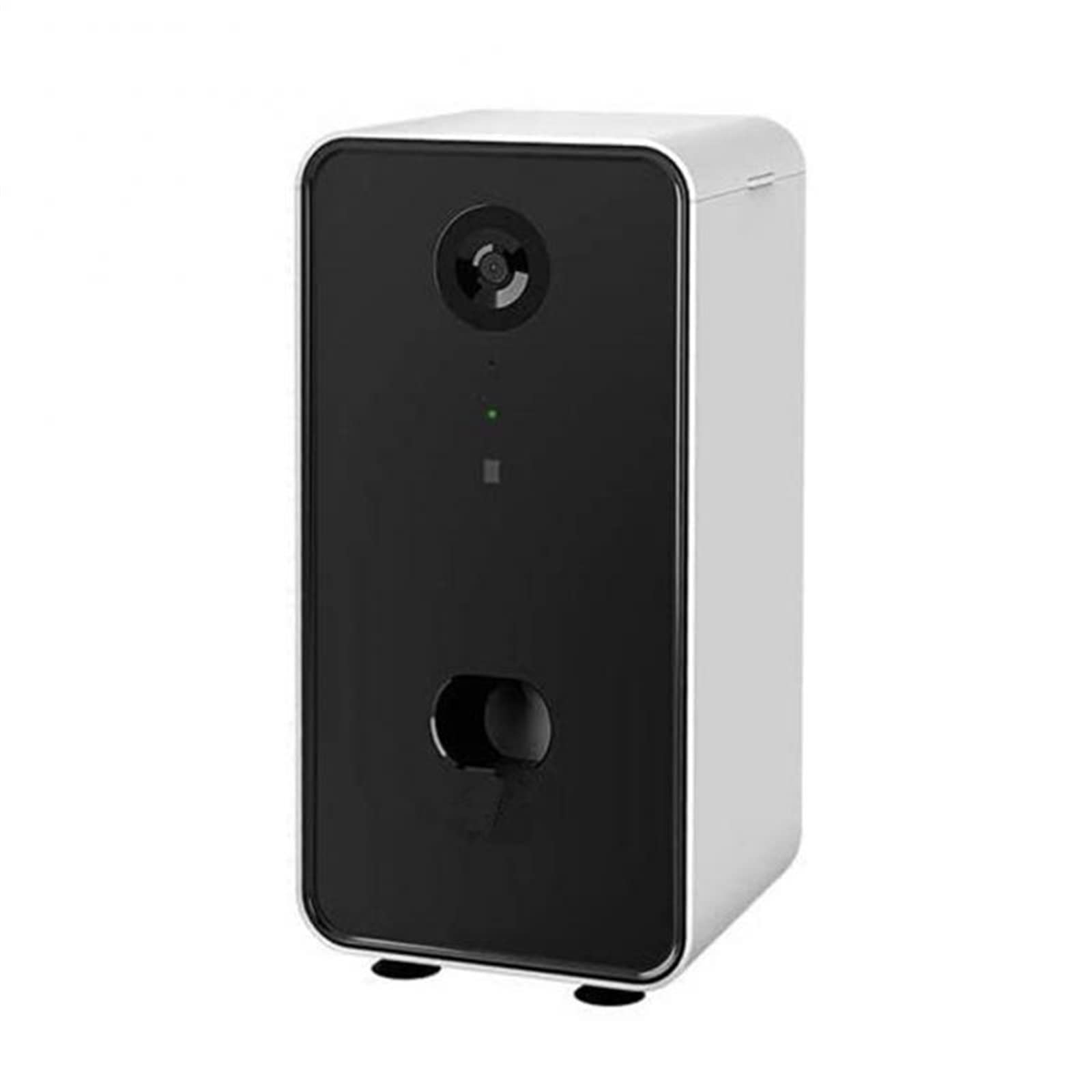 LATINDAY Automatic Pet Feeder with HD Camera & Two-Way Voice - Smart WiFi Pet Food Dispenser for Cats & Dogs - Perfect for Home, Office, and Travel Use