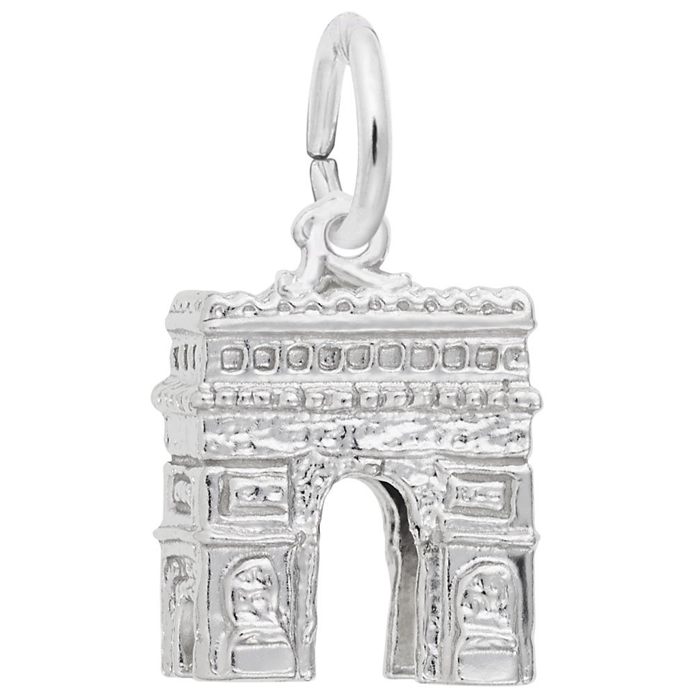 L'Arc De Triomphe Charm - Elegant Parisian Jewelry for Bracelets & Necklaces - Perfect for Travel Lovers & French-Themed Gifts