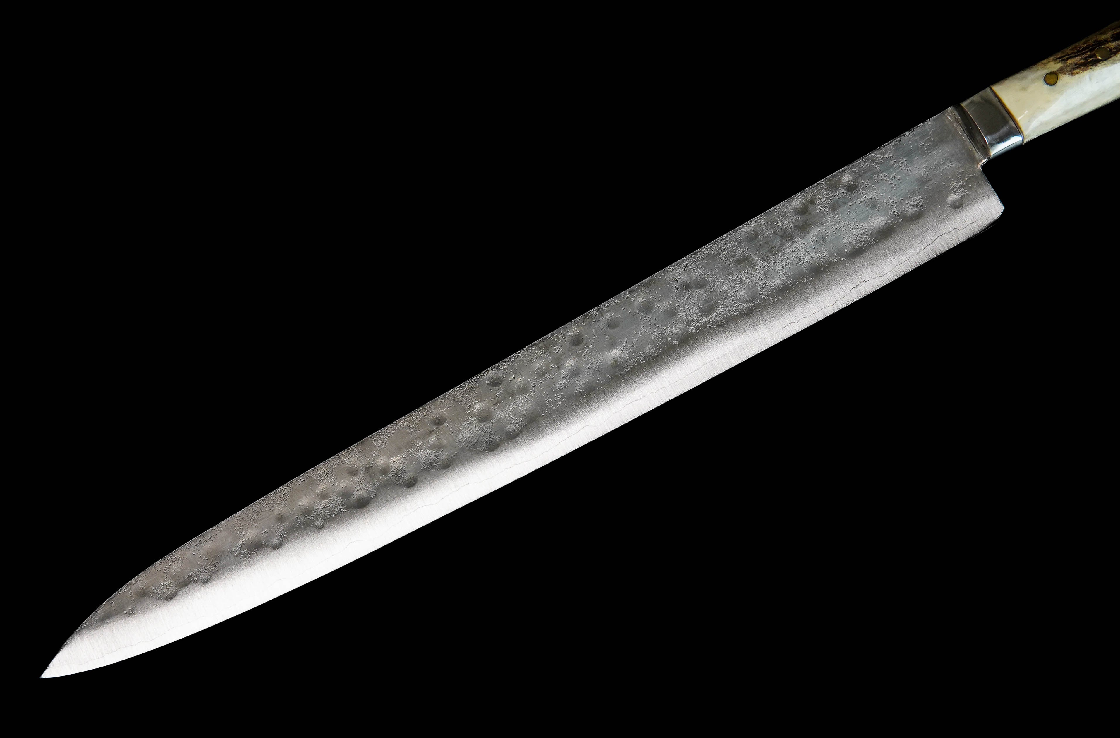 Premium Fujiwara Teruyasu 360mm Sujihiki Japanese Slicing Knife with Custom Wooden Handle - Perfect for Sushi, Sashimi & Meat Carving