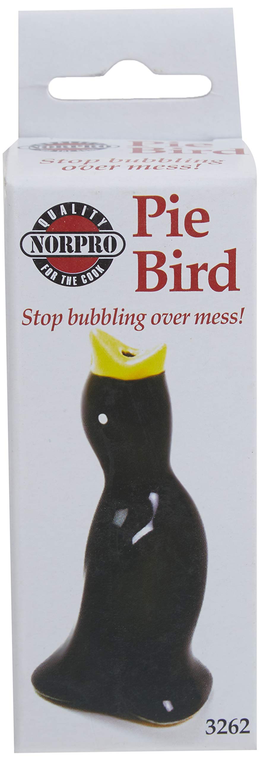 Norpro Ceramic Pie Bird - Traditional Steam Vent for Perfect Homemade Pies | Baking Essential for Apple, Pumpkin & Fruit Pies | Great for Thanksgiving & Holiday Baking