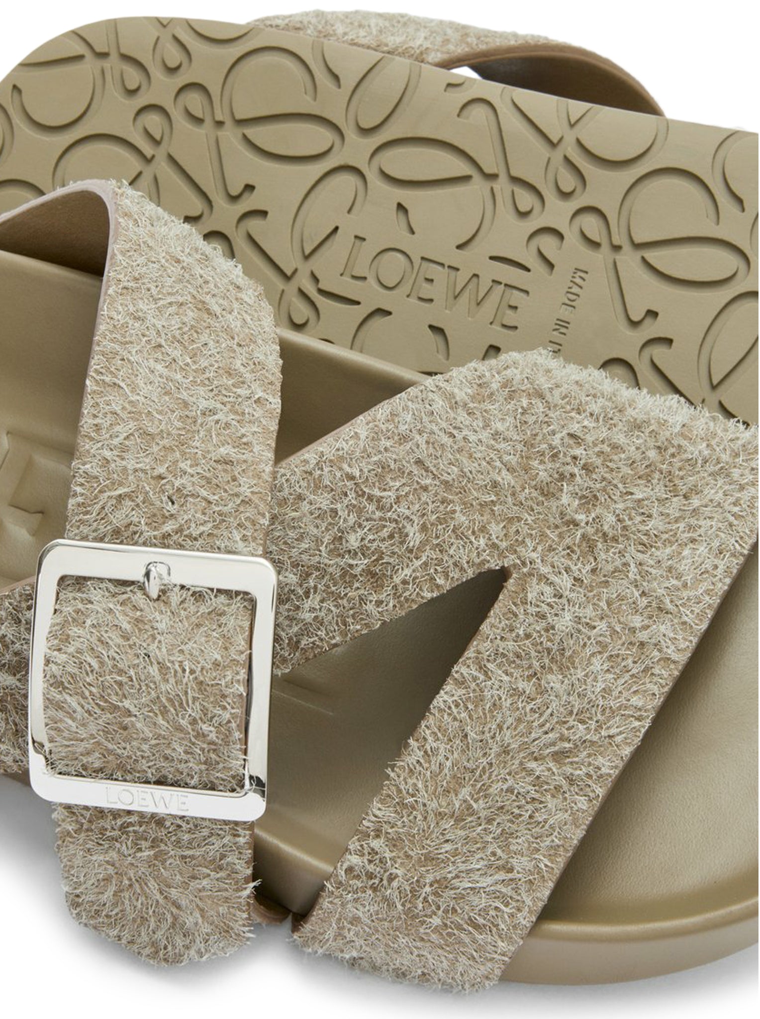EASE BUCKLE CLOGS IN BRUSHED SUEDE - Comfortable Slip-On Shoes for Women, Casual & Home Wear, Perfect for Relaxing, Errands and Everyday Use