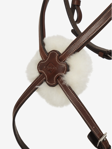 Le Mieux Arika Grackle Bridle - Premium Horse Riding Bridle for Dressage & Jumping | Comfort Fit & Adjustable for Training & Competition