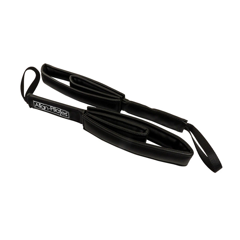 Align Pilates Double Loop Deluxe Vinyl Straps for Yoga, Stretching & Physical Therapy - Premium Exercise Bands for Home Workouts & Gym Training