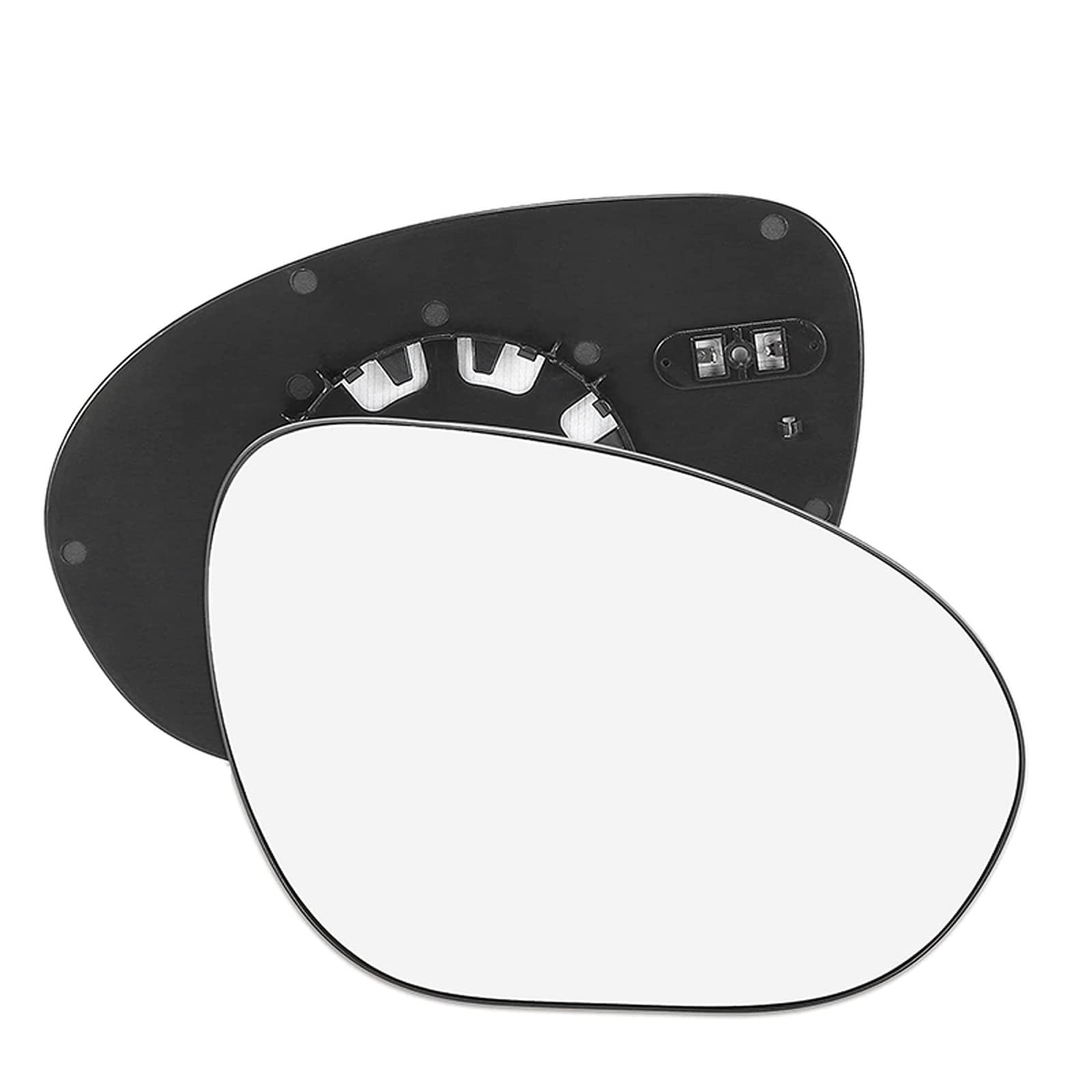Nissan Juke 2010-2014 Heated Side Mirror Replacement Glass - Left & Right Exterior Rearview Mirror Lens for Enhanced Visibility in Rain & Cold Weather