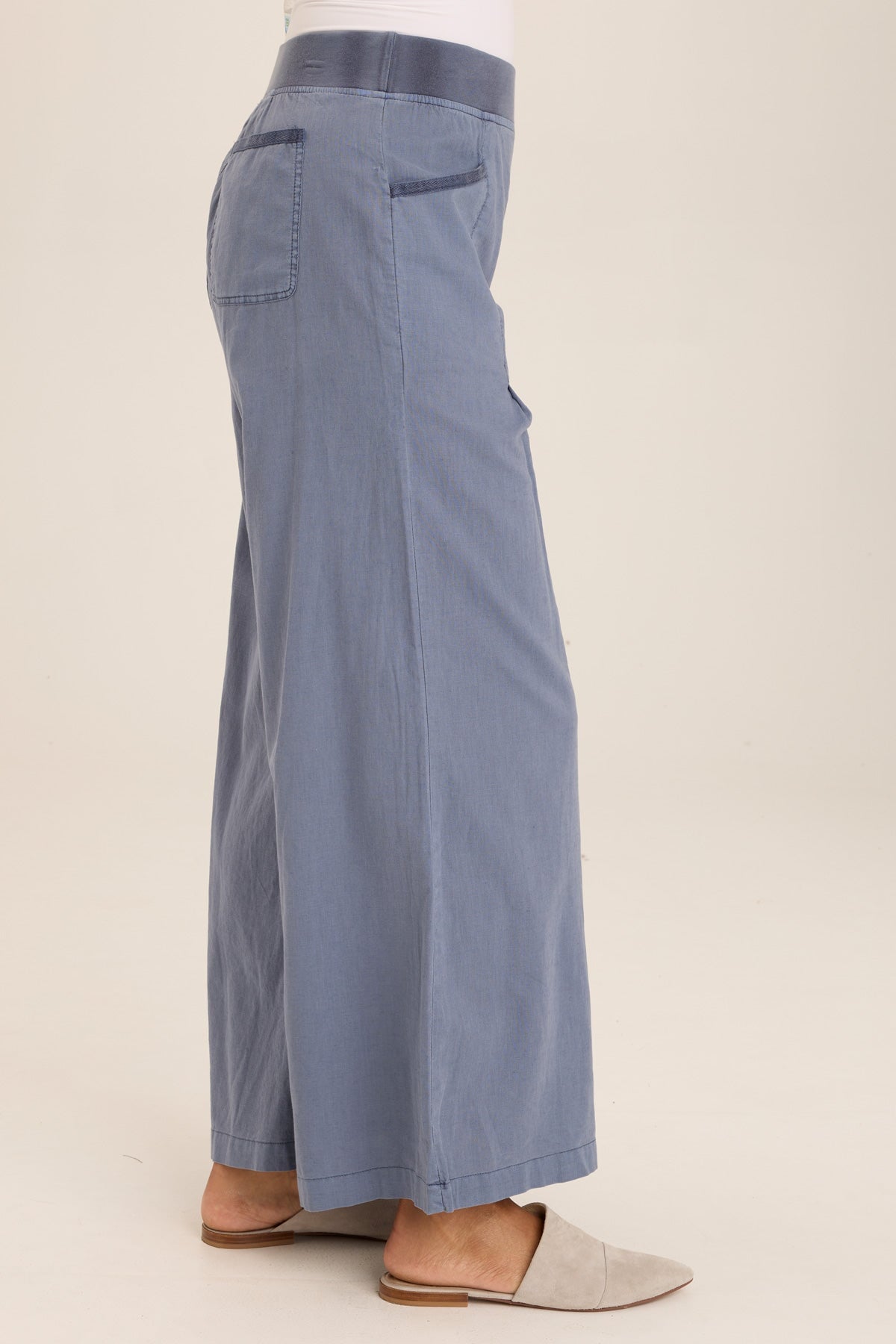 Terri High Waist Wide Leg Pants for Women - Comfortable Stretchy Lounge Pants for Yoga, Work from Home & Casual Wear