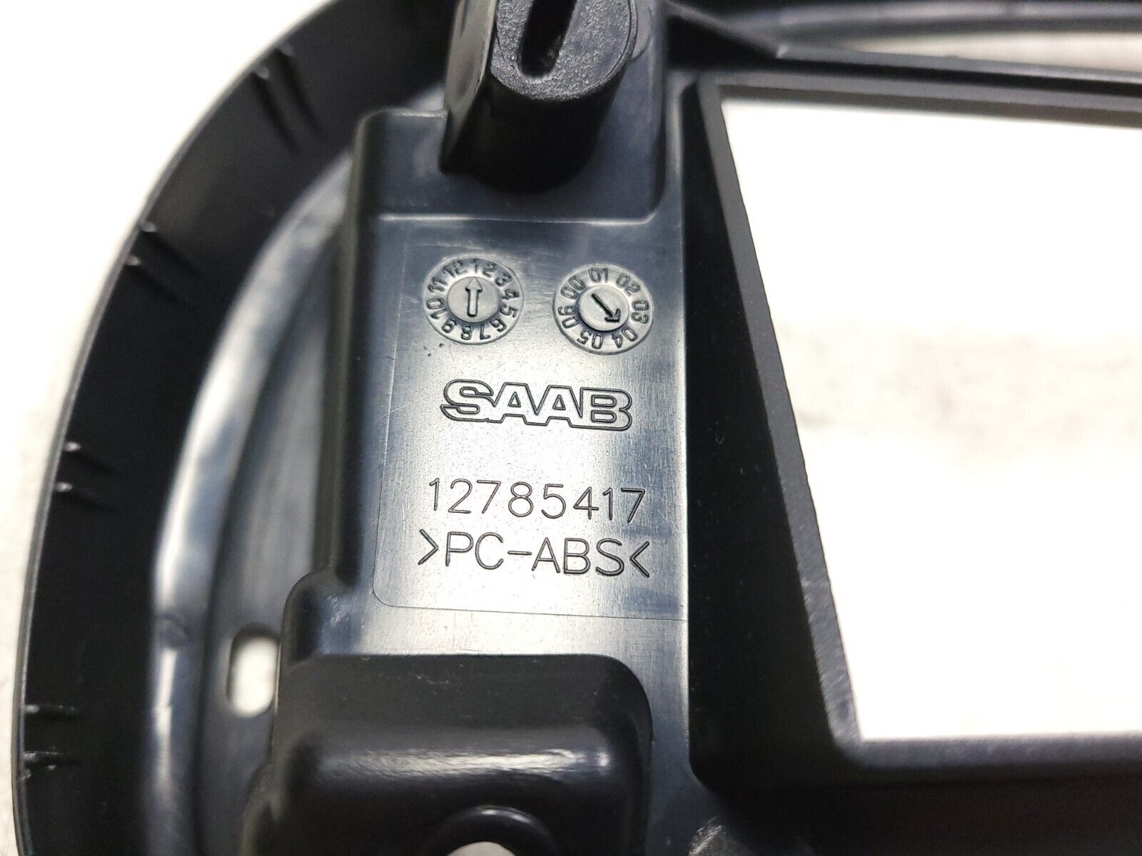 2003-2007 Saab 9-3 Aero OEM Instrument Gauge Cluster Dashboard Trim Bezel - Perfect for Dashboard Restoration & Customization