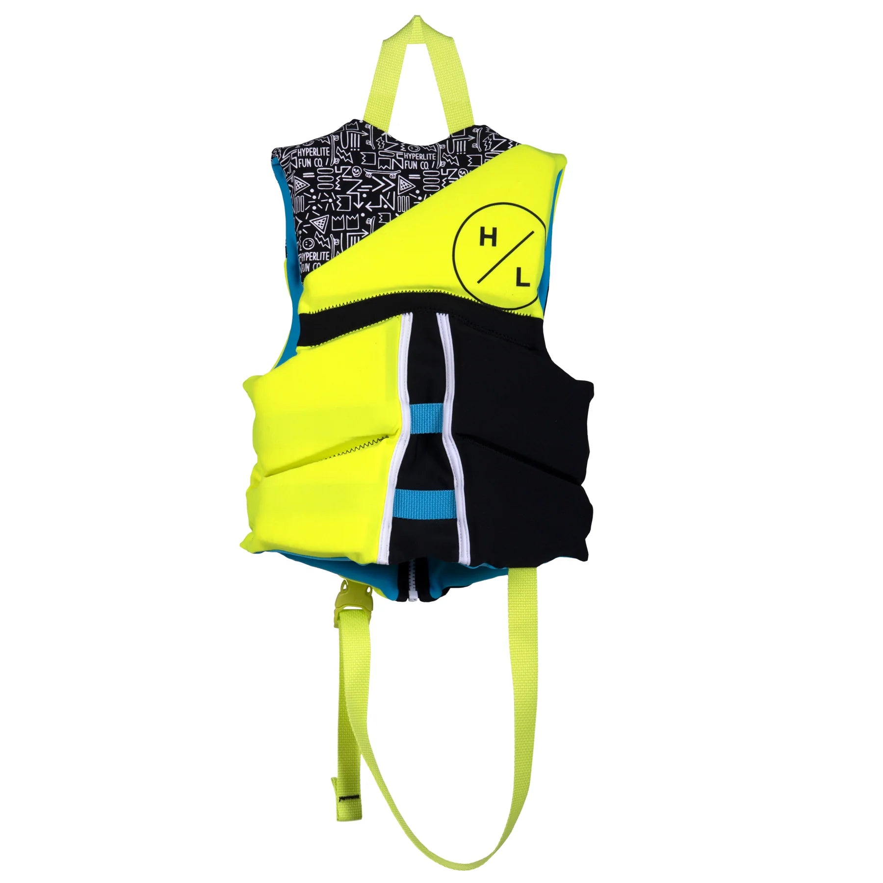 Neoprene Boys Life Jacket for Kids 14-23kg | Comfortable & Safe Swim Vest for Boating, Swimming & Water Sports