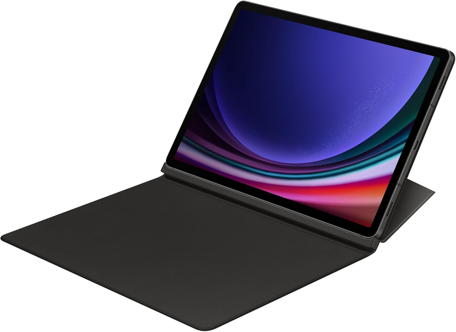 Samsung Galaxy Tab S9 S10 S10 FE Official Smart Book Cover - Slim Protective Case with Auto Wake/Sleep | Black | Perfect for Work, Travel & Home Use