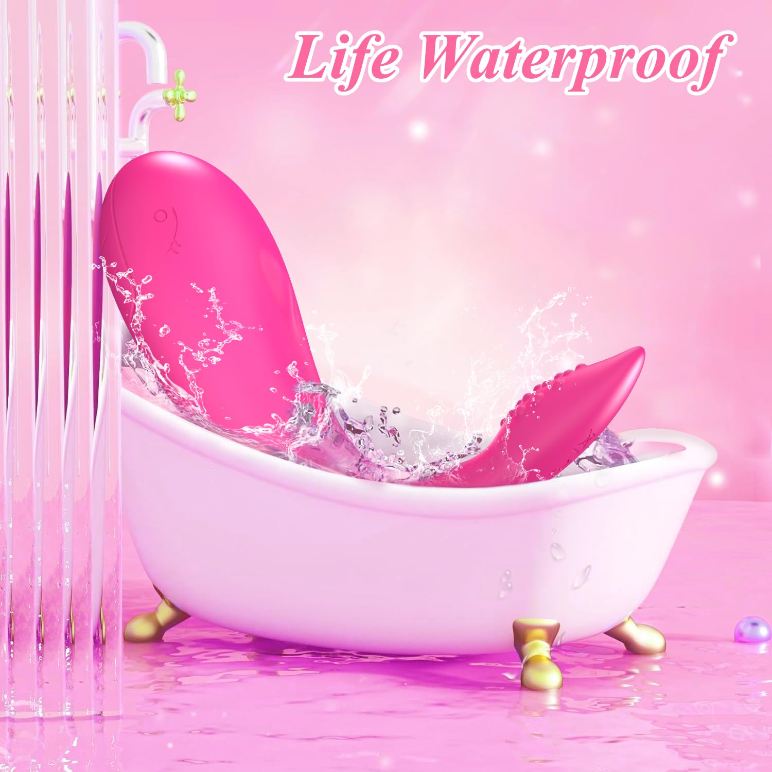 Wireless Remote Control Egg Vibrator for Women - APP Controlled Rechargeable G-Spot & Clitoral Stimulator with 9 Vibration Modes, Powerful Quiet Adult Toy for Couples Play & Solo Pleasure | Perfect for Long Distance Relationships & Discreet Use at Home