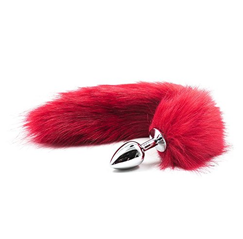 Sexy Faux Fox Tail Butt Plug - Adult Fantasy Toy for Couples & Role Play - Perfect for Cosplay, Bachelorette Parties & Spicing Up Your Love Life