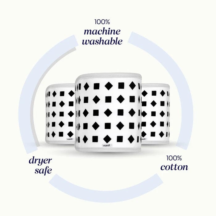 Nanit Breathing Wear Band - Smart Baby Monitor for Safe Sleep Tracking & Real-Time Alerts - Perfect for Newborns & Infants (Use for Peace of Mind During Naps & Nighttime)