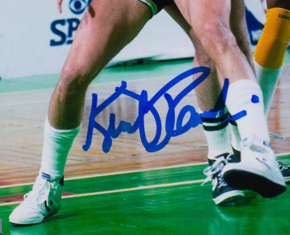 Kurt Rambis Autographed Framed 8x10 Photo - Los Angeles Lakers NBA Basketball Memorabilia - Perfect for Sports Collectors and Lakers Fans Display