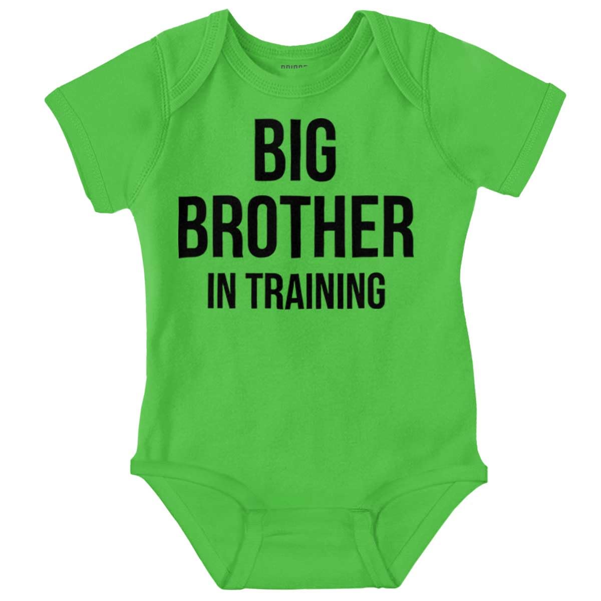 Big Brother in Training Baby Bodysuit - Cute Announcement Outfit for New Big Brothers | Perfect for Sibling Reveal, Gender Reveal Parties & Newborn Photoshoots