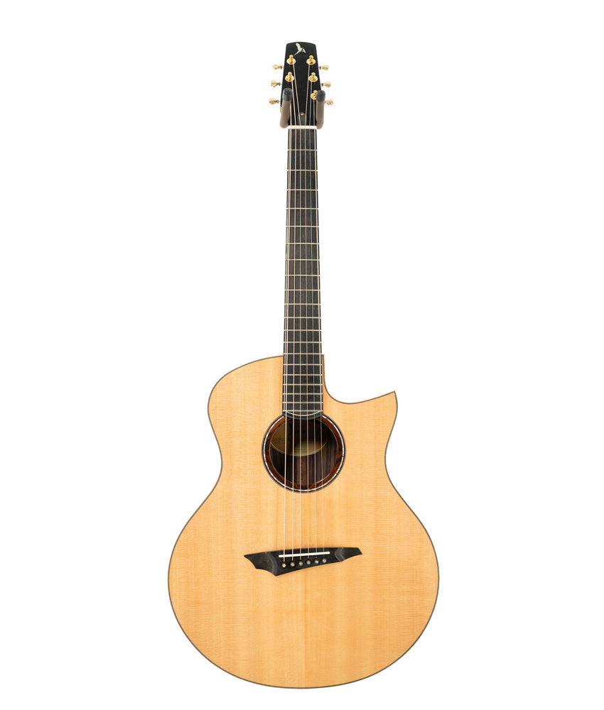 **Avian Guitars Songbird 4A Spruce/Rosewood Acoustic Guitar - Natural Finish | Handcrafted Solid Wood for Professional Musicians & Beginners | Perfect for Live Performances, Studio Recording & Home Practice**