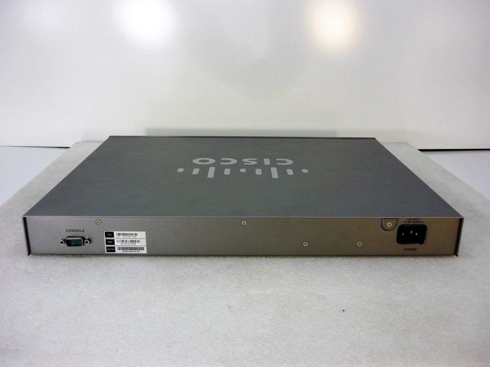 Cisco SG300-52MP-K9 52-Port Gigabit PoE Managed Switch (Renewed) - High Performance Network Switch for Office, Data Center & Enterprise Use