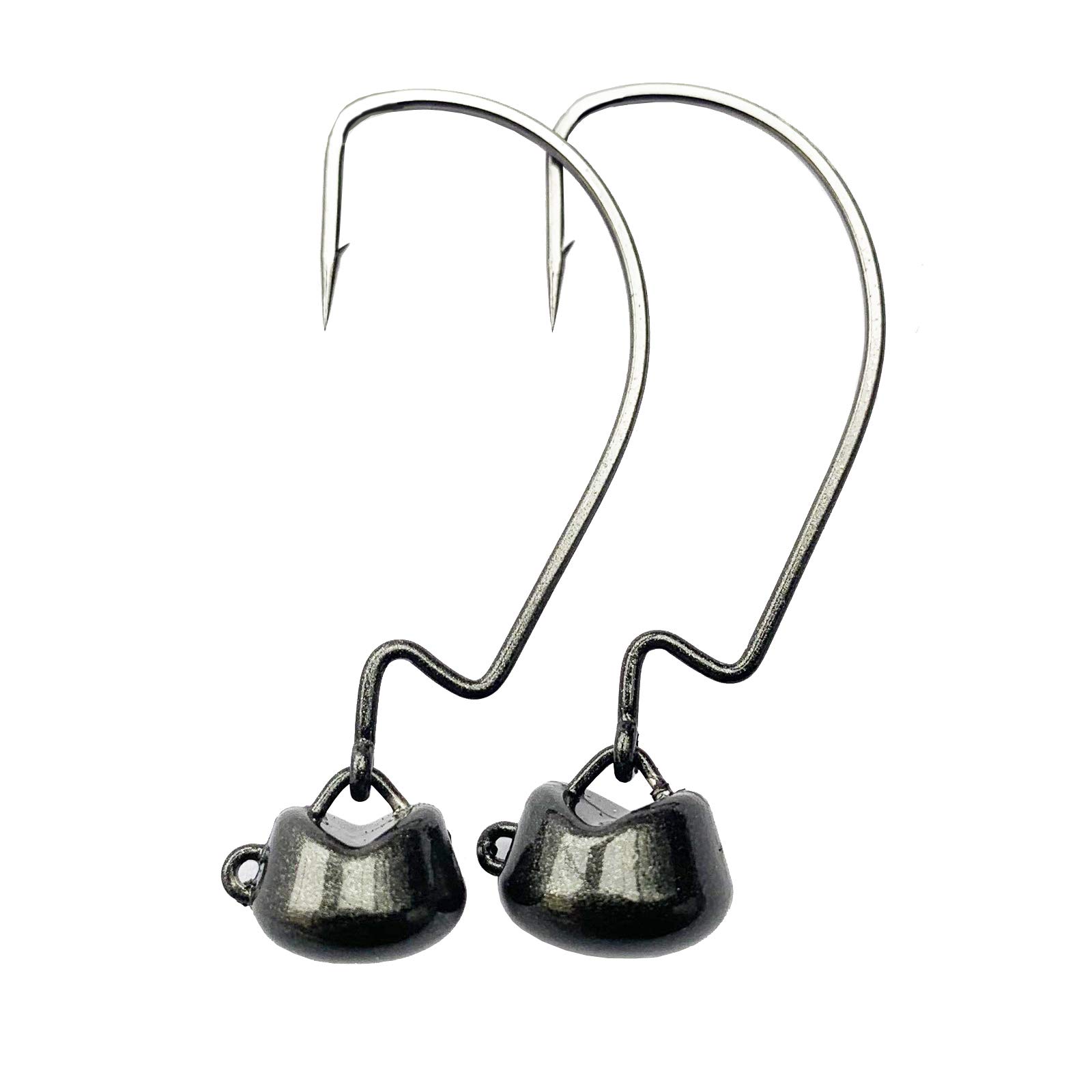 Premium Mushroom Swing Jig Heads for Bass & Crappie Fishing - 14oz/7g Ned Rigs Lures - Ideal for Freshwater Fishing & Tournament Use