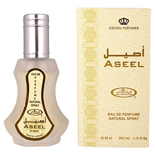 Aseel by Al-Rehab Eau De Parfum Spray for Women - Long Lasting Oriental Floral Fragrance - Perfect for Daily Wear, Special Occasions & Gift Giving