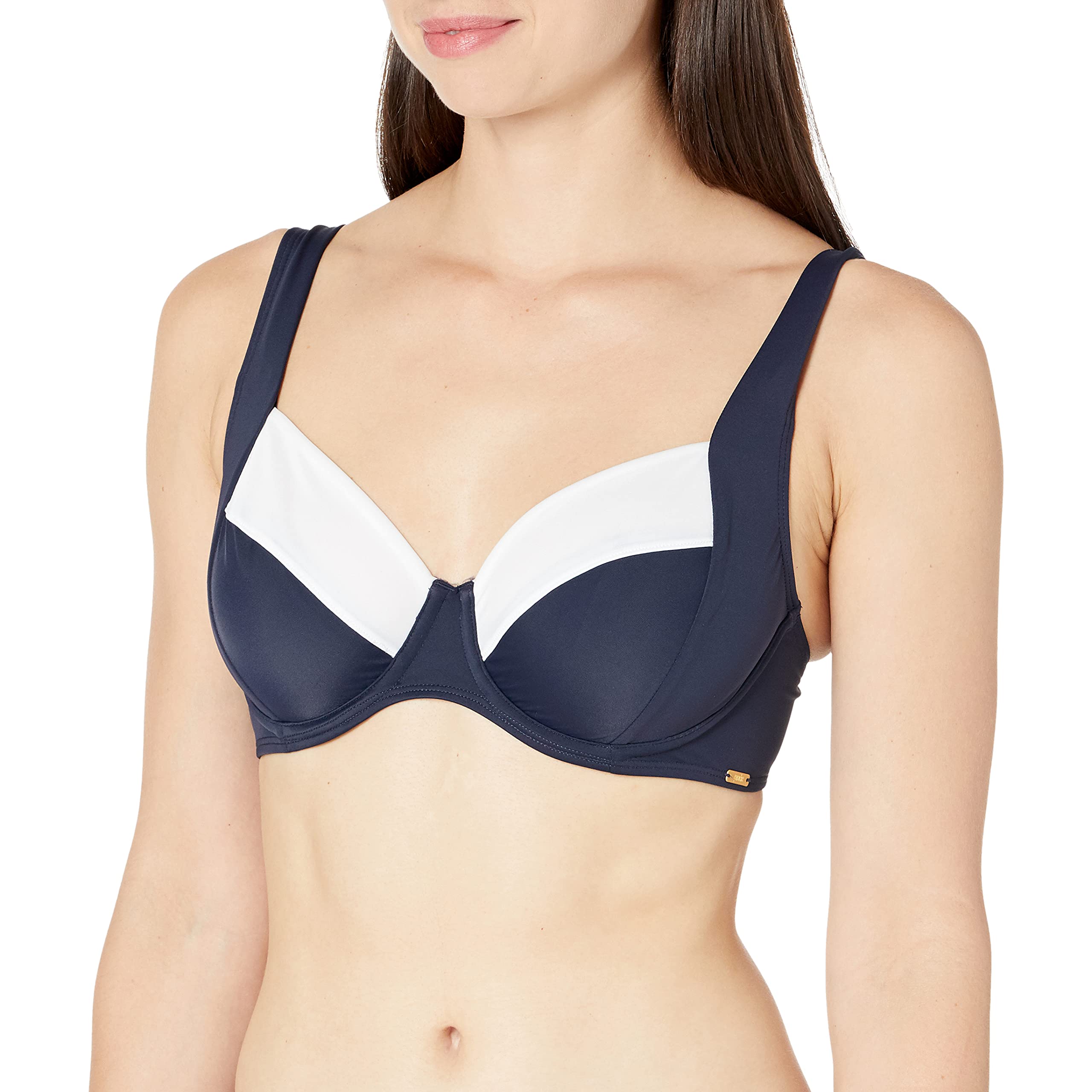 Panache Women's Standard Catarina Balconette Underwire Bikini Top - Supportive Swimwear for Beach, Pool & Vacation