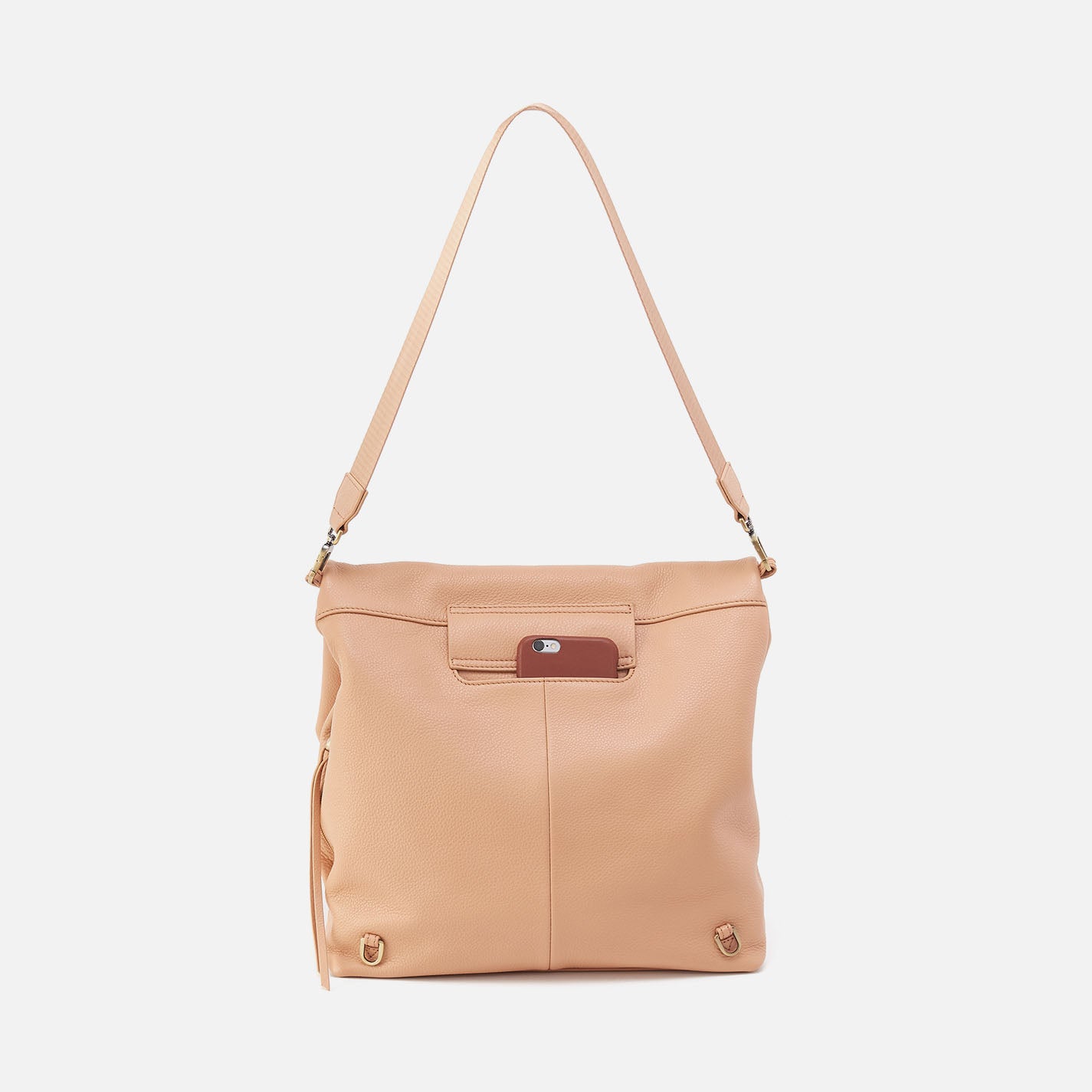 Premium Pebbled Leather Grant Backpack in Porcini Brown - Stylish & Durable Laptop Bag for Work, Travel & College