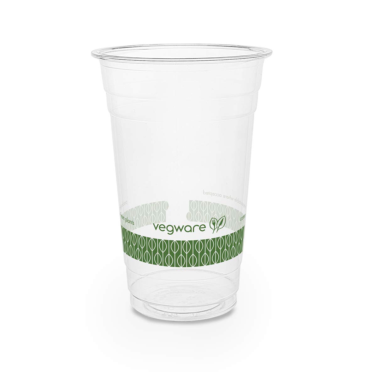 Eco-Friendly Compostable 20oz PLA Clear Cold Cups - 1000 Pack | Plant-Based Biodegradable Cups for Cold Drinks & Snacks | Perfect for Parties, Cafes & Sustainable Events | Compatible with 96 Series Lids & Inserts