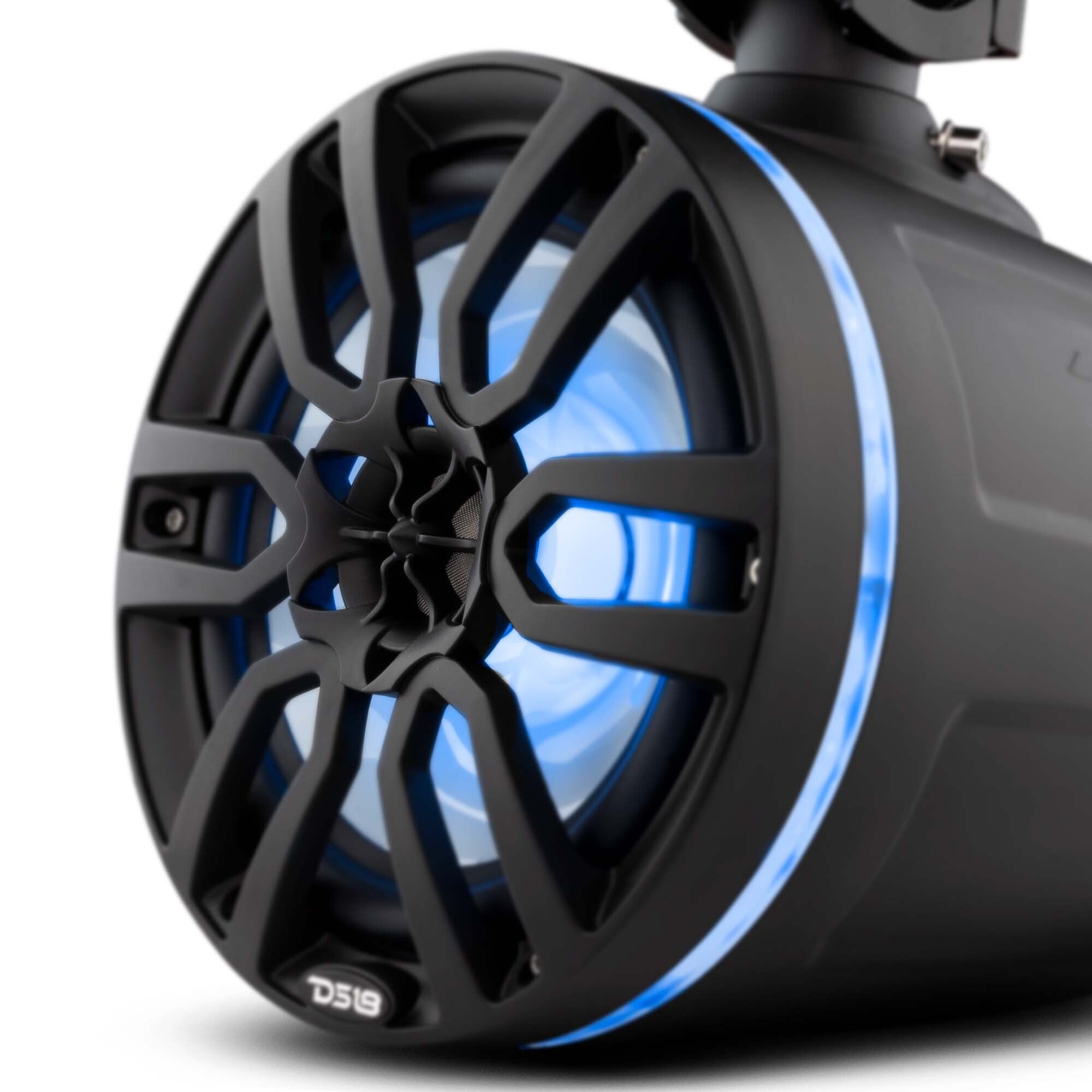 NXL 6.5 Inch Marine Grade Waterproof Wakeboard Tower Speakers with 300W Power & RGB LED Lights - Perfect for Boating, Wakeboarding, and Outdoor Water Sports