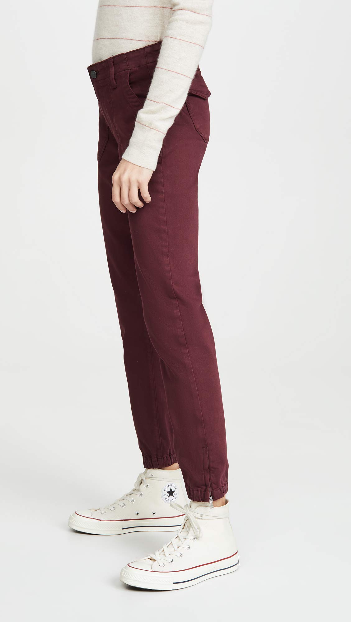 PAIGE Women's Mayslie Jogger Pants - Soft High-Waisted Lounge Pants for Yoga, Running & Casual Wear