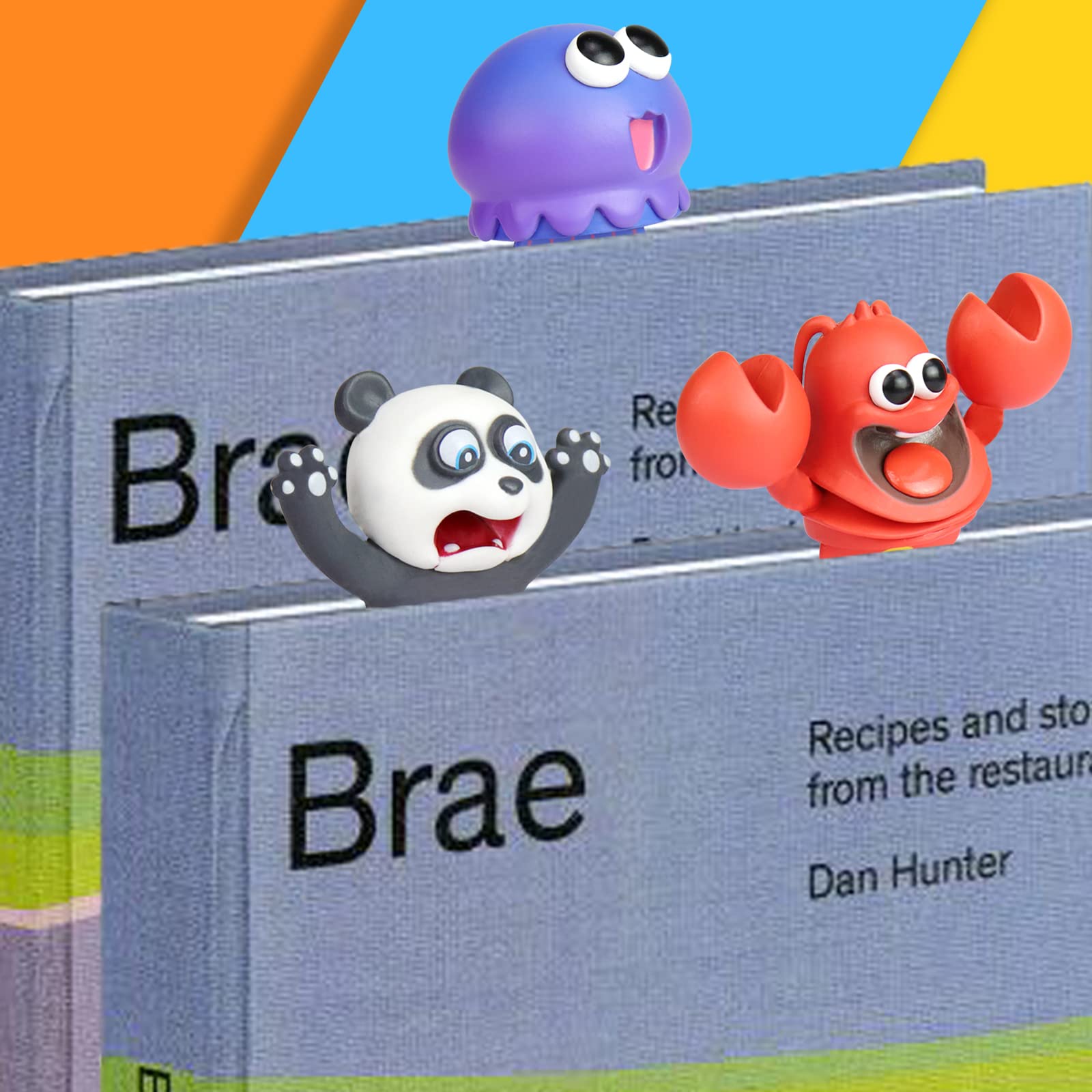3D Animal Bookmarks for Kids & Book Lovers - Unique Fun Book Accessories for Reading, Gifts & School Supplies | Perfect for Book Clubs, Classroom Rewards & Reading Motivation