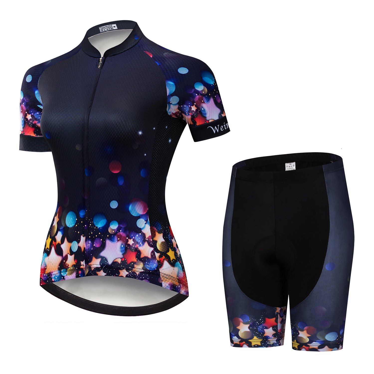 JPOJPO Women's Cycling Jersey - Short Sleeve Quick Dry Breathable Bike Top for Mountain & Road Cycling | Perfect for Outdoor Sports & Fitness Training