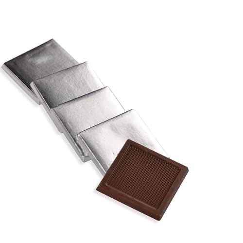 Dark Chocolate - Silver Foil ( 145 pcs -2.2 lb )