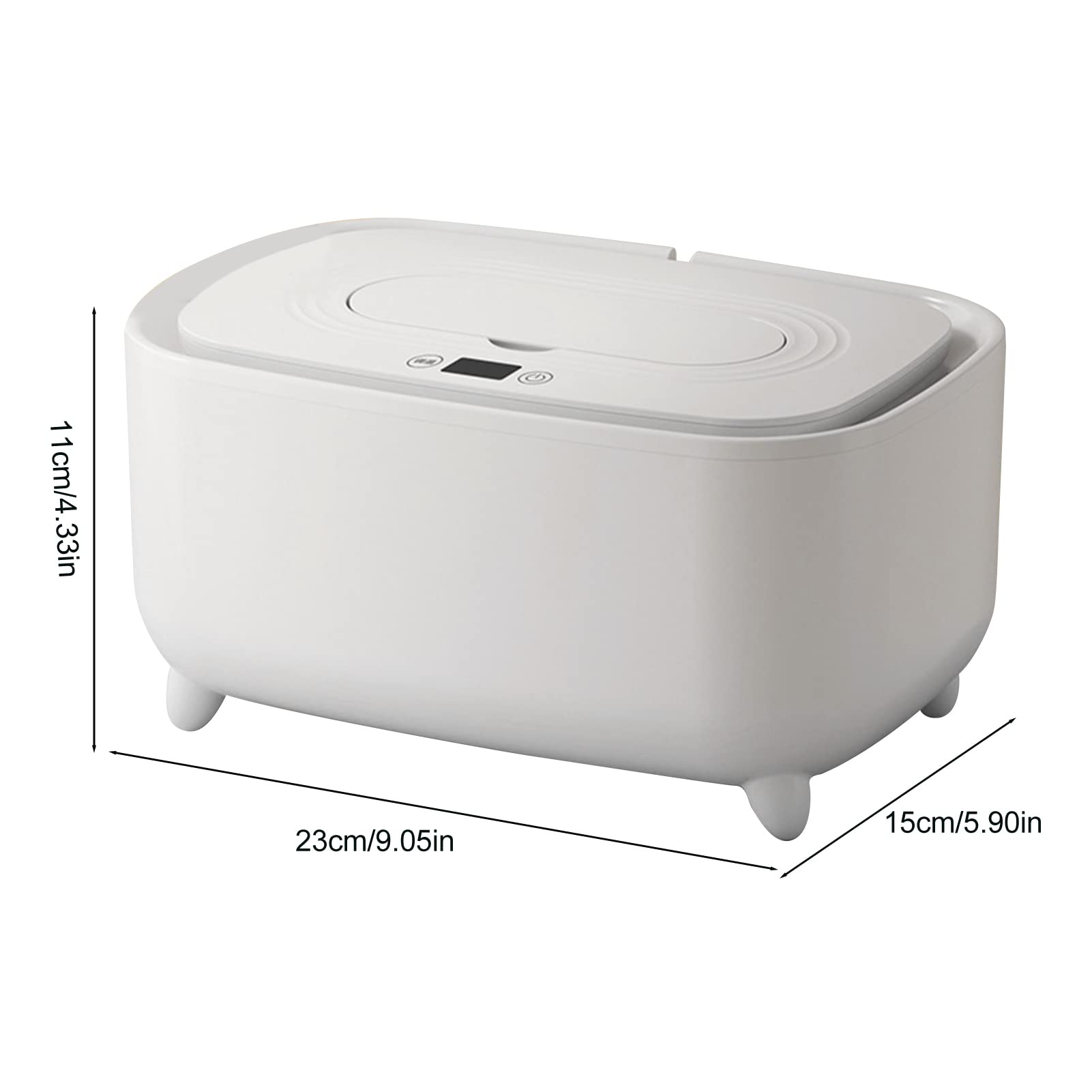 Baby Wipe Warmer with Adjustable Temperature - Smart Wet Wipes Heater & Dispenser for Newborns - Perfect for Diaper Changes, Nighttime Care, and On-the-Go Use